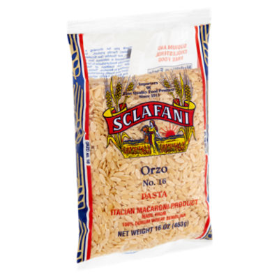 Sclafani Orzo No. 16 Pasta, 16 oz