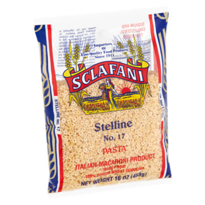 Sclafani Stelline No. 17 Pasta, 16 oz