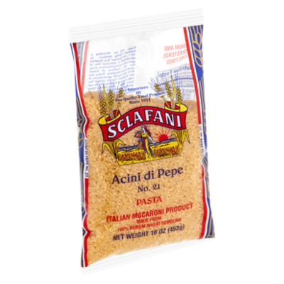 Sclafani Acini di Pepe No. 21 Pasta, 16 oz