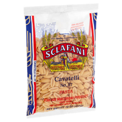 Sclafani Cavatelli No. 27 Pasta, 16 oz