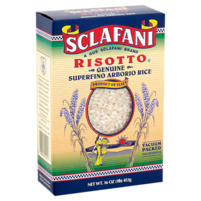 Sclafani Genuine Superfino Arborio Rice Risotto, 16 oz