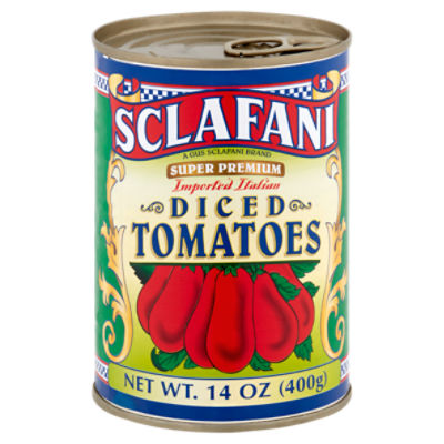 Sclafani Italian Diced Tomatoes, 14 oz