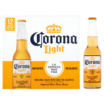Corona Light Beer, 12 count, 12 fl oz