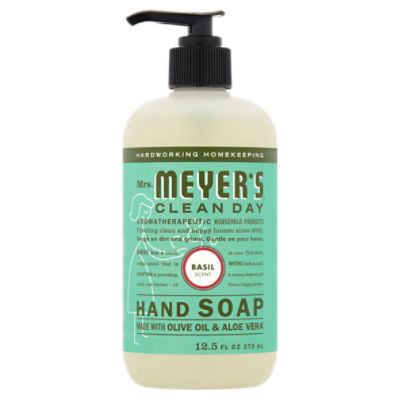 Mrs. Meyer's Clean Day Basil Scent Hand Soap, 12.5 fl oz