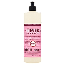 Mrs. Meyer's Clean Day Peony Scent Dish Soap, 16 fl oz