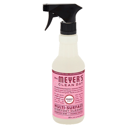 Mrs. Meyer's Clean Day Peony Scent Multi-Surface Everday Cleaner, 16 fl oz