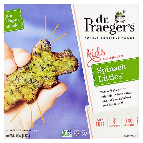 Dr. Praeger's Kids Spinach Littles, 10 oz