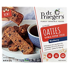 Dr. Praeger's Oatmeal Dippin' Sticks Blueberry Oaties, 8 Ounce
