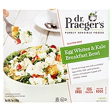 Dr. Praeger's Egg Whites & Kale Breakfast Bowl, 7 oz