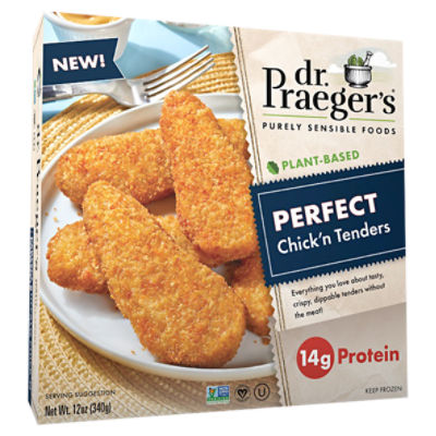 Dr. Praeger's PlantBased Perfect Chick'n Tenders, 12 oz ShopRite