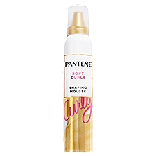 PANTENE Pro-V Soft Curls Shaping Mousse, 6.6 oz, 6.6 Ounce