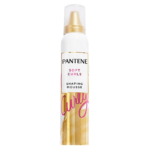 PANTENE Pro-V Soft Curls Shaping Mousse, 6.6 oz
