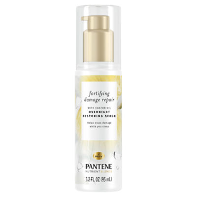 Pantene Pro-V Nutrient Blends Castor Oil, Overnight Restoring Serum