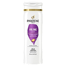 Pantene Pro-V Volume & Body 2in1, Shampoo + Conditioner, 12 Fluid ounce