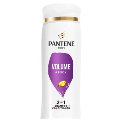 Pantene Pro-V Volume & Body 2in1 Shampoo + Conditioner, 12.0oz