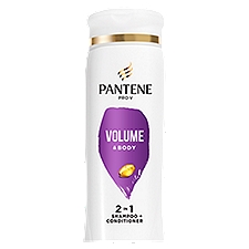 PANTENE PRO-V Volume & Body 2in1 Shampoo + Conditioner, 12.0oz