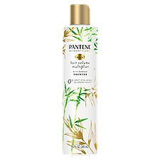 Pantene Pro-V Nutrient Blends Hair Volume Multiplier with Bamboo Shampoo, 9.6 fl oz, 9.6 Fluid ounce
