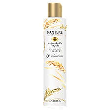Pantene Pro-V Nutrient Blends Unbreakable Lengths with Rice Water Shampoo, 9.6 fl oz