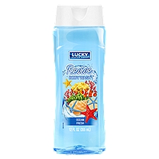 Lucky Super Soft Ocean Fresh Revive Body Wash, 12 fl oz, 12 Fluid ounce