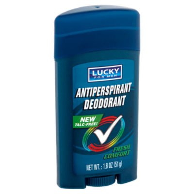 Lucky for Men Fresh Comfort Antiperspirant Deodorant, 1.8 oz