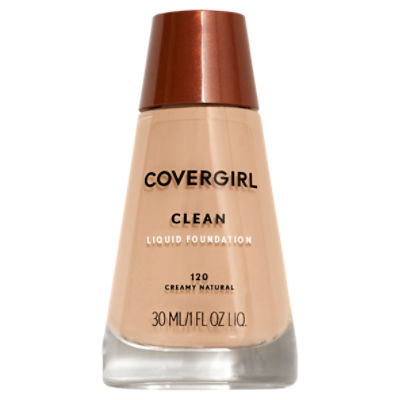 Covergirl Clean 120 Creamy Natural Liquid Foundation, 1 fl oz liq