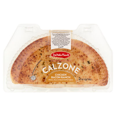 DePalo Foods Chicken Bacon Ranch Calzone, 8 oz