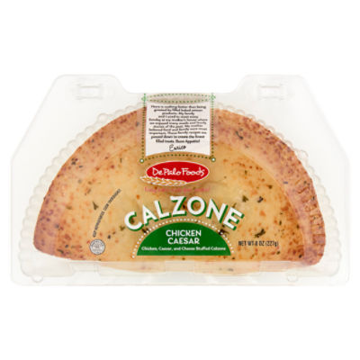 DePalo Foods Chicken Caesar Calzone, 8 oz