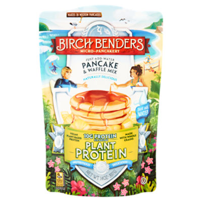 Birch Benders Plant Protein Pancake & Waffle Mix, 14 oz