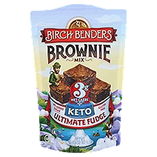 Birch Benders Keto Ultimate Fudge, Brownie Mix, 10.8 Ounce
