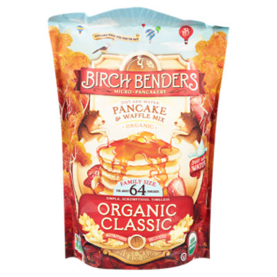Birch Benders Organic Classic Pancake & Waffle Mix, 2 lb 8 oz