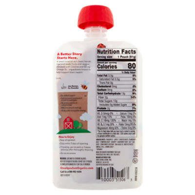 Once Upon A Farm Organic Pine-Apple Berry Punch Smart Blend, 3.2 oz