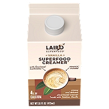 Laird Superfood Vanilla Superfood Creamer, 16 fl oz, 16 Fluid ounce