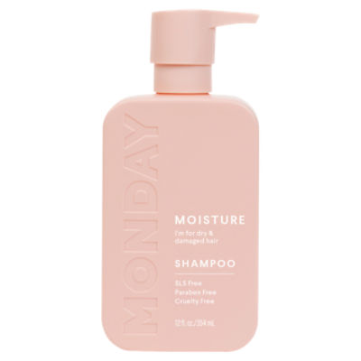 Monday Moisture Shampoo, 12 fl oz