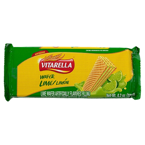 Vitarella Lime Wafer, 4.2 oz