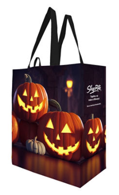 Earthwise Bag Company ShopRite 2023 Halloween Reusable Bag, 1 each