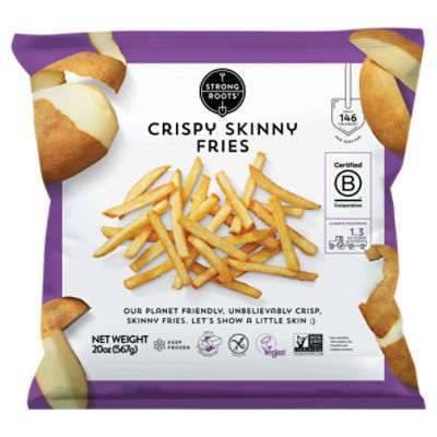 Strong Roots Crispy Skinny Fries, 20 oz