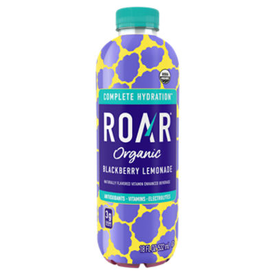 Roar Organic Blackberry Lemonade Beverage, 18 fl oz