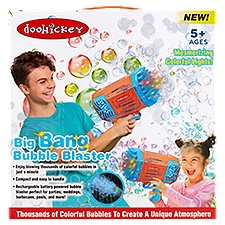 DooHickey Big Bang Bubble Blaster, 5+ Ages, 1 Each