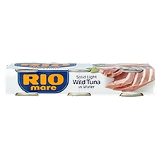 Rio Mare Solid Light Wild Tuna in Water, 2.8 oz, 3 count