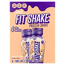 Alani Nu Fit Shake Munchies Protein Shake, 12 fl oz, 4 count, 48 Fluid ounce