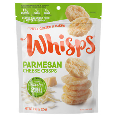 Whisps Parmesan Cheese Crisps, 1.95 oz