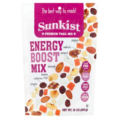 Sunkist Energy Boost Mix, 13 oz