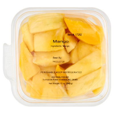 Sunnyside Fresh Mango, 12 oz, 12 Ounce