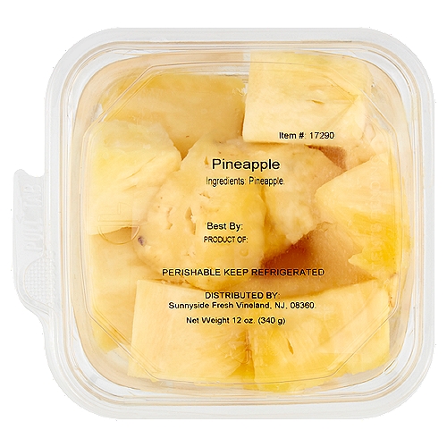 Sunnyside Fresh Pineapple, 12 oz