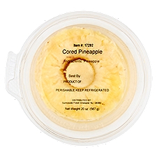 Sunnyside Fresh Cored Pineapple, 20 oz