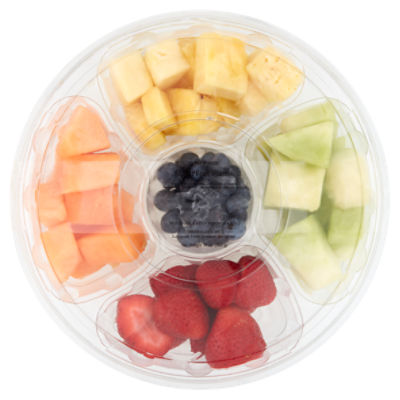 Fresh Cut Fruit Large Party Tray with Dip, 73.5 oz - Fry's Food Stores