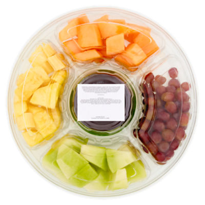 Fresh Cut Fruit Large Party Tray with Dip, 73.5 oz - Fry's Food Stores