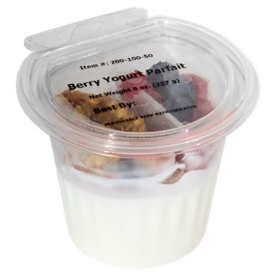 F&S Fresh Foods Berry Yogurt Parfait, 8 oz