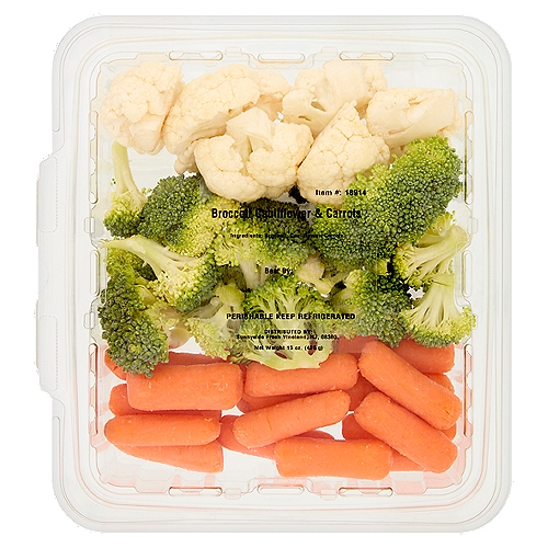 Sunnyside Fresh Broccoli Cauliflower & Carrots, 15 oz