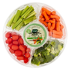 Sunnyside Fresh Large Vegetable Platter with Ranch Dip, 64 oz